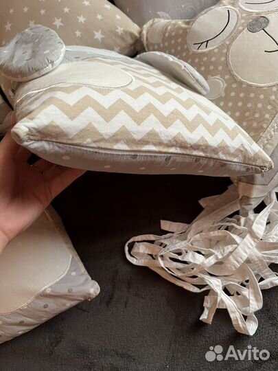 Бортики в детскую кроватку