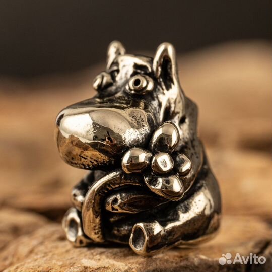 Бусина Темляк Брелок Мумий Тролль Сказка Бегемот