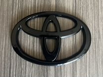 Эмблема Знак "Toyota" 12см*8.5см Black