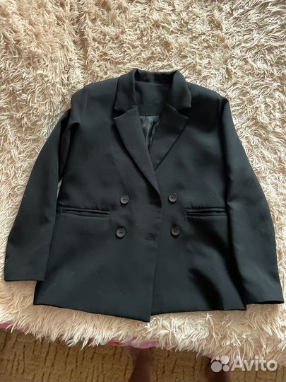 Пиджак и жилет школьный для девочки