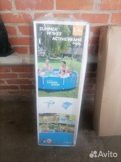 Каркасный бассейн бу