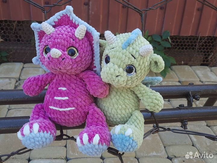 Вязаные игрушки ручной работы