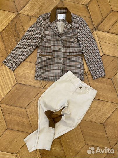 Костюм для верховой езды для девочки, 128 см