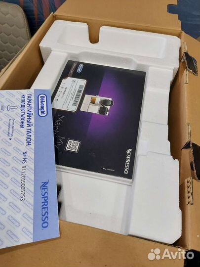 Кофемашина delonghi nespresso lattissima touch