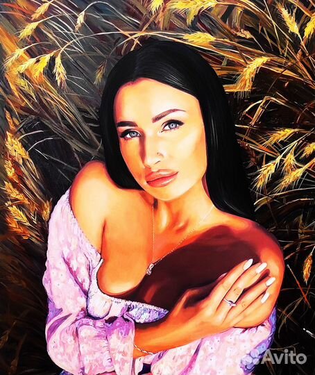 Портрет по фото, художник