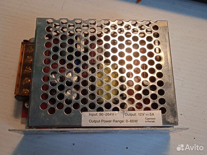 Блок питания 12v 5а