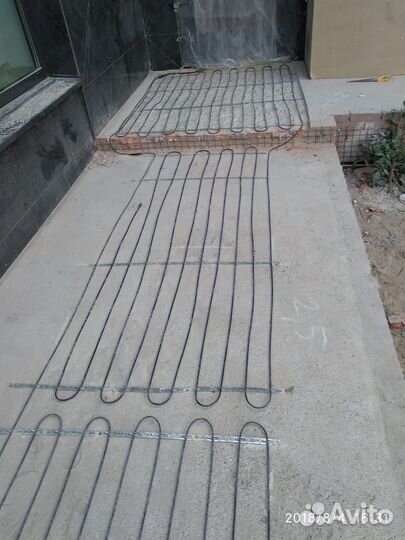 Теплый пол под плитку стяжку продажа и монтаж