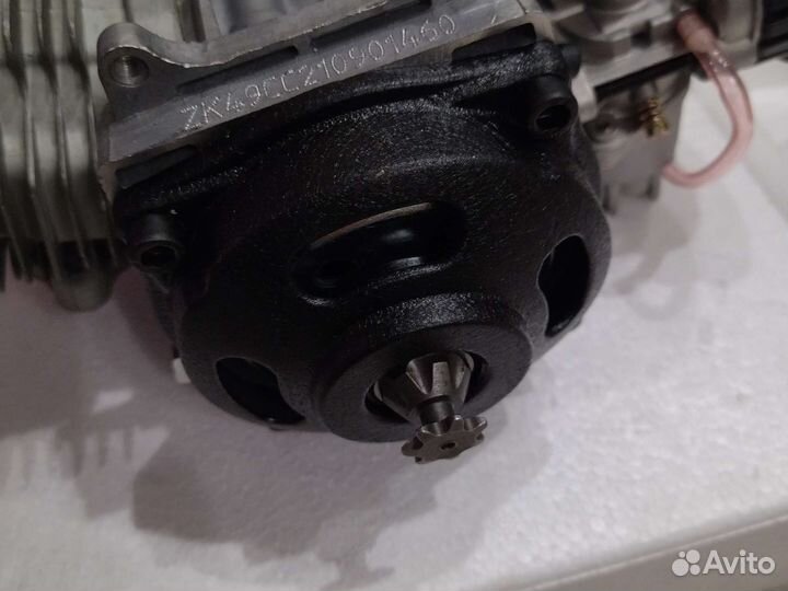 Двигатель 2т 50сс с центробежным сцеплением