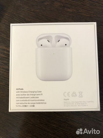 Коробка от airpods