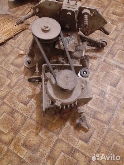 Асинхронный двигатель СССР, с редуктором