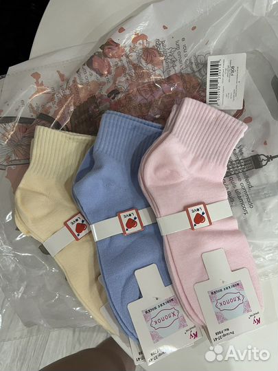 Носки женские 6 пар. Размер37-41