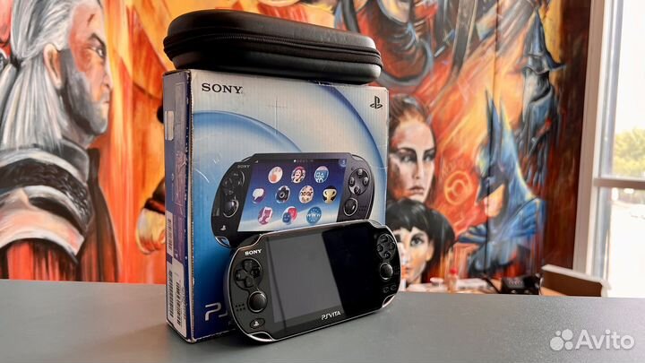 Sony Psp Vita прошитая + Чехол