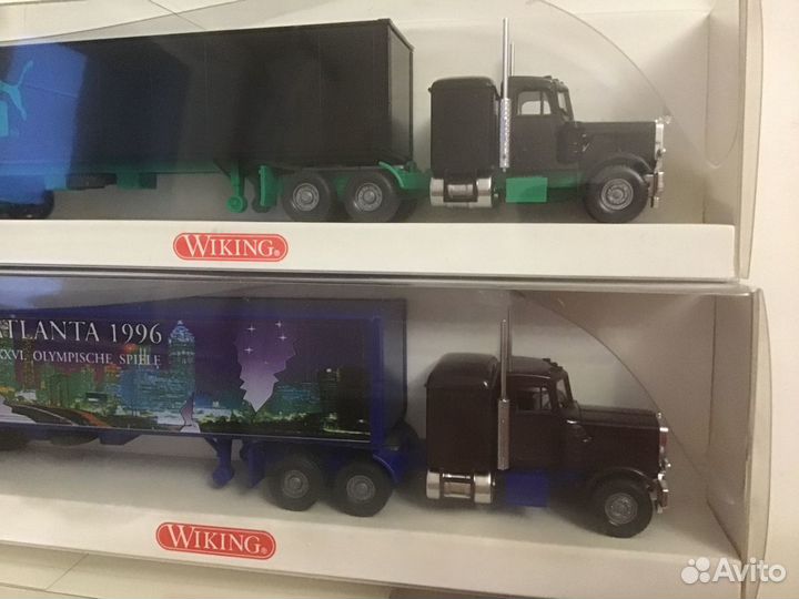 Американцы и капотные грузовики 1:87 Herpa Wiking