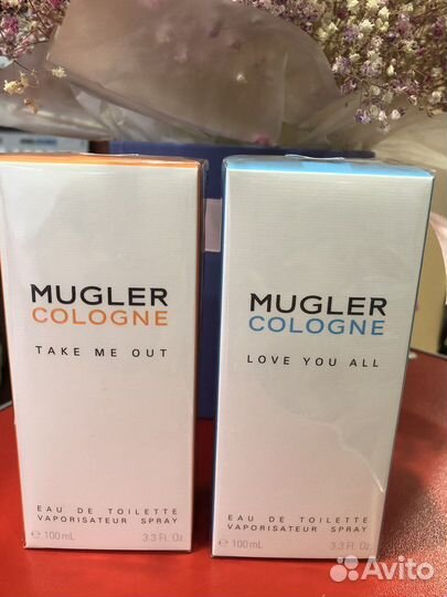 Lancôme Azzaro Mugler,atelier cologne оригинал