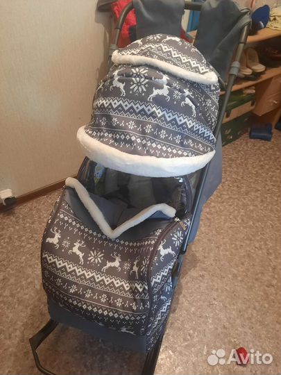 Санки коляска