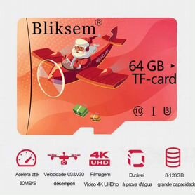 Карта памяти micro sd 64 Gb