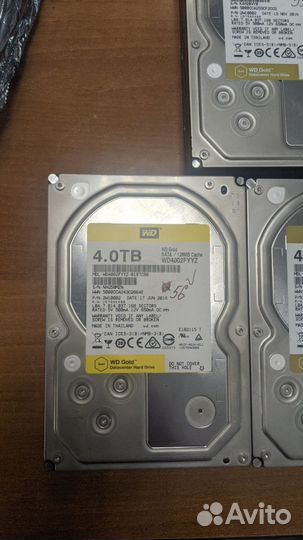 Жесткие диски, 4/6/12 Tb, большое количество