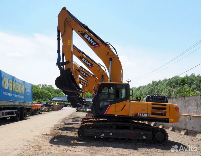 Гусеничный экскаватор SANY SY135C, 2023