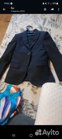 Школьный костюм для мальчика 128 тройка
