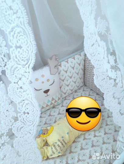 Комплект бортиков в кроватку Lappetti