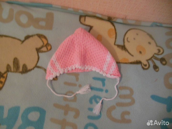 Вязанный костюм из 4 предметов одежды