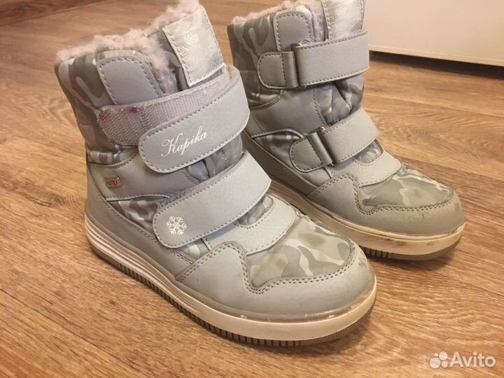 Сапоги зимние для девочки Капика