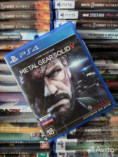 Игра Metal Gear Solid 5 GZ ps4, ps5