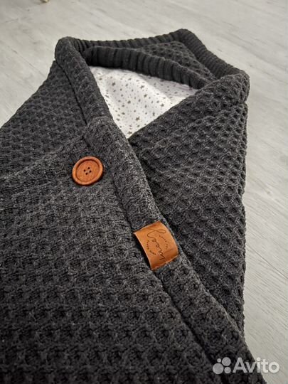 Конверт одеяло на выписку демисезонный