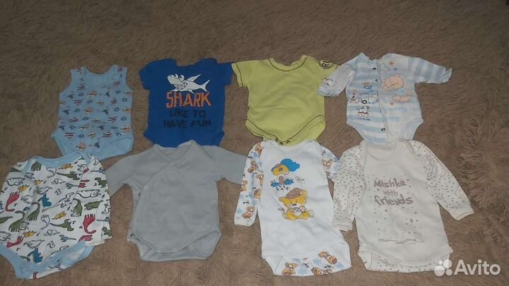 Вещи пакетом на мальчика 56-62