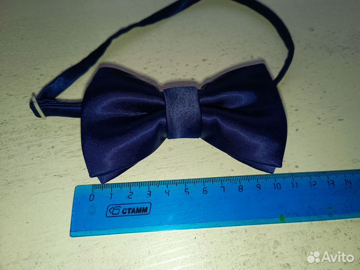 Галстук бабочка новогодняя