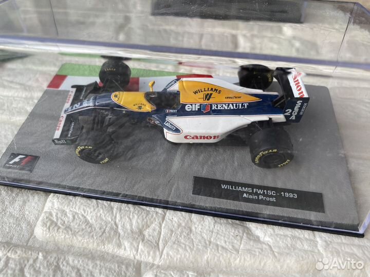 Коллекционные машинки formula1