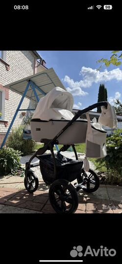 Коляска 2 в 1 peppy sandra