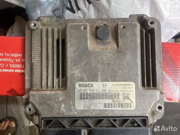 Блок управления двигателем УАЗ patriot iveco