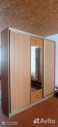 Шкаф купе с зеркалом бу