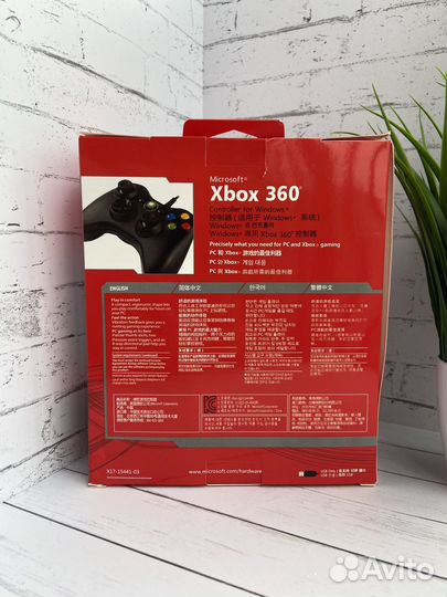 Джойстик xbox 360 проводной Новый Гарантия