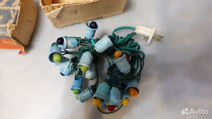 Елочная гирлянда СССР - тип эг 220/23