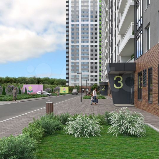 1-к. квартира, 40,5 м², 14/22 эт.