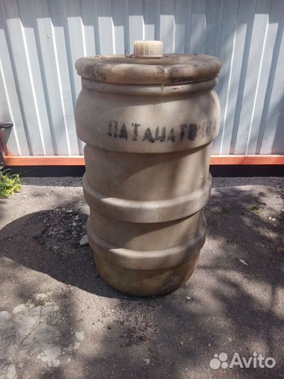 Бочка пластиковая СССР