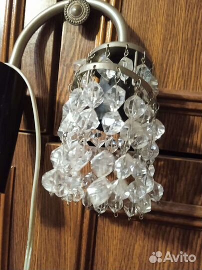 Светильник горный хрусталь