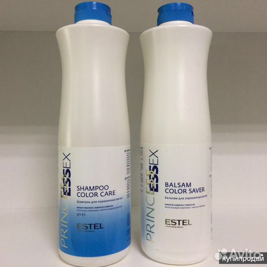 Шампунь для окрашенных волос estel 1 л