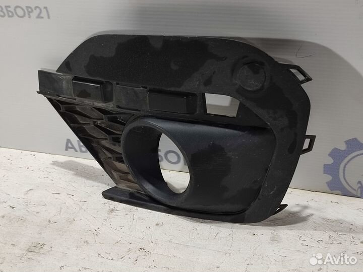 Заглушка переднего бампера под птф Ларгус FL левая