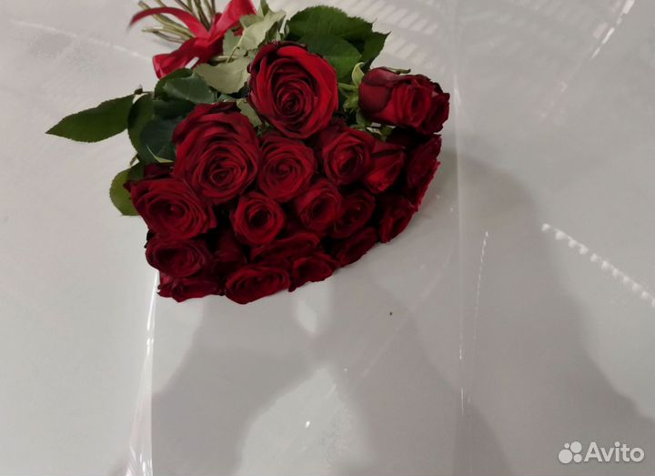 Розы с доставкой, букет роз 101