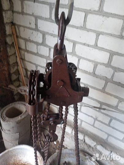 Лебёдка цепная. Таль. сср