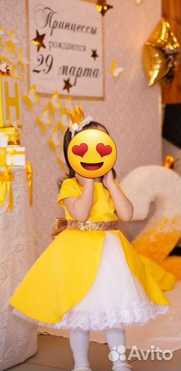 Платье для девочки 92-98