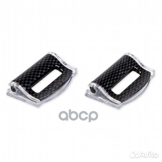 Ограничитель ремня безопасности карбон 2шт A150