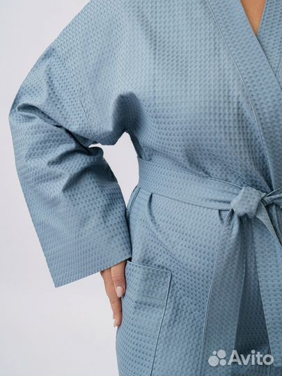 Халат банный вафельный Артикул 1613 - 1610