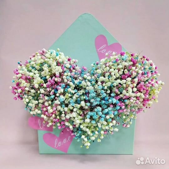 Букет из гипсофилы