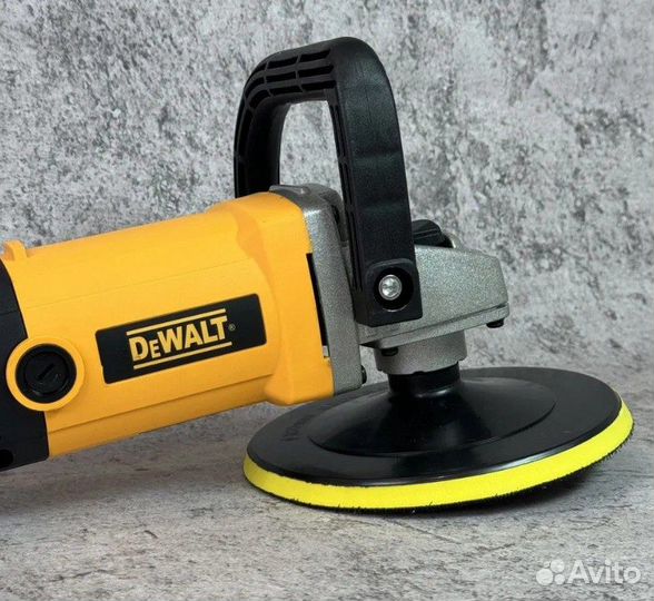 Полировальная машинка сетевая 1250W DeWalt