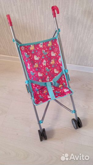 Коляска-трость для кукол