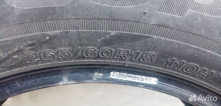 Bridgestone Ecopia EP850 265/60 R18 110H